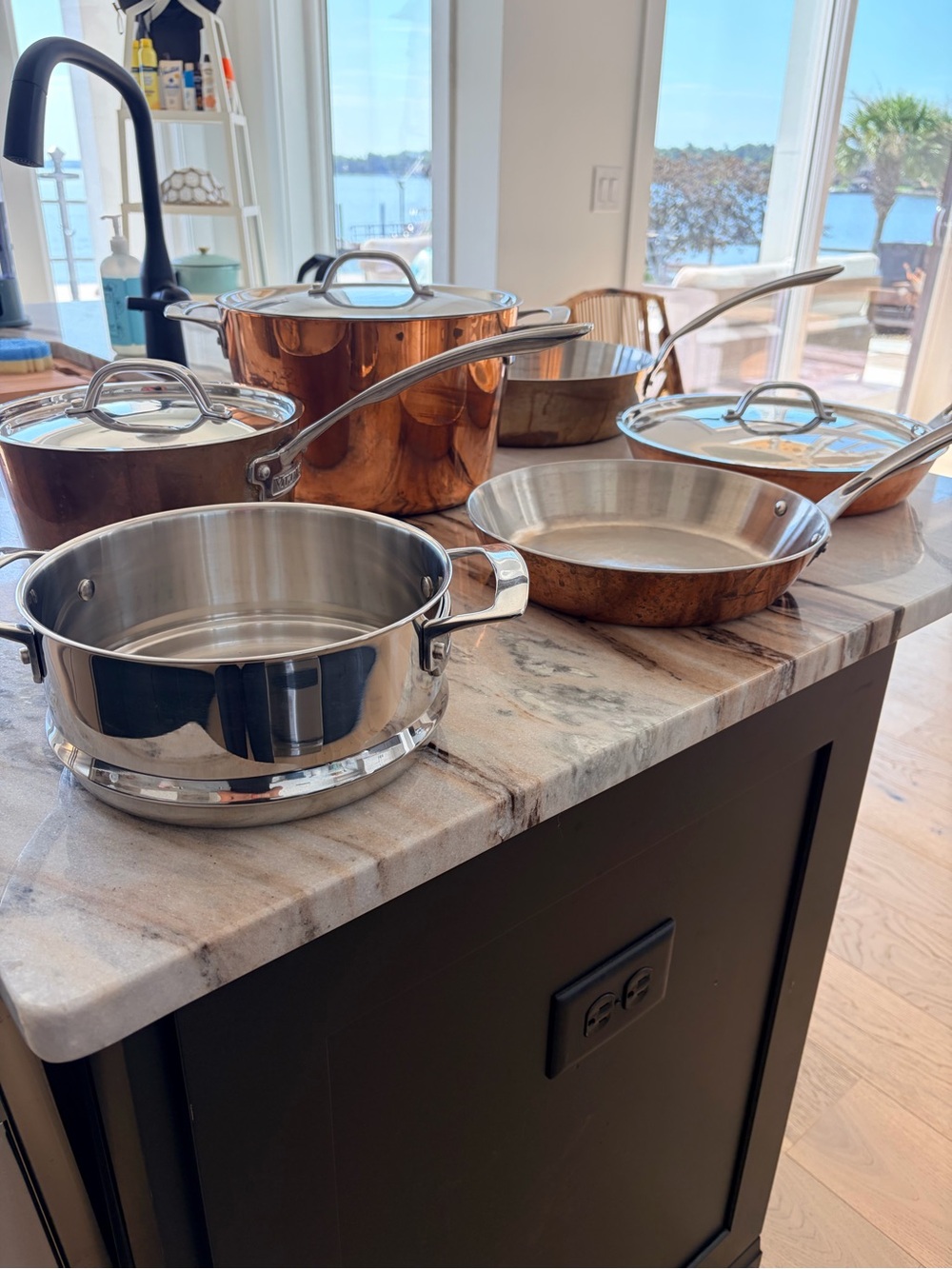 Viking Copper Cookware Set – Barely Used – Professional Quality